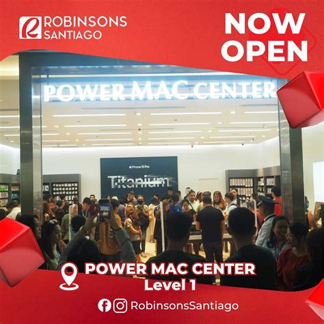 NOW OPEN: Power Mac Center Robinsons .